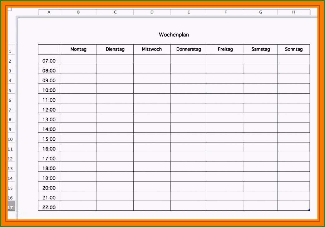 10 arbeitsplanung vorlage