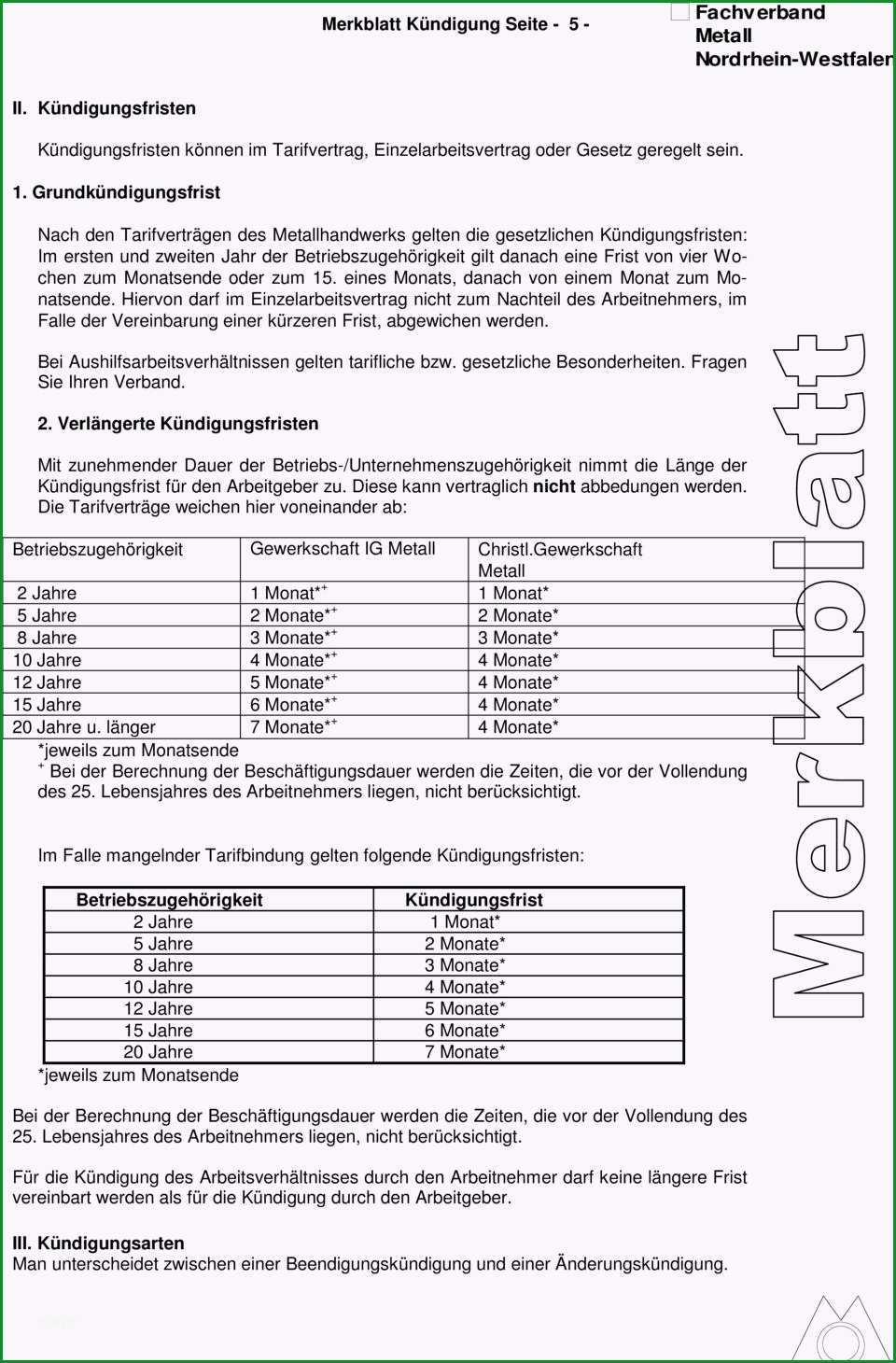 11 kundigung ig metall