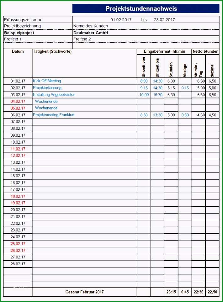 stunden berechnen excel vorlage vcdecn