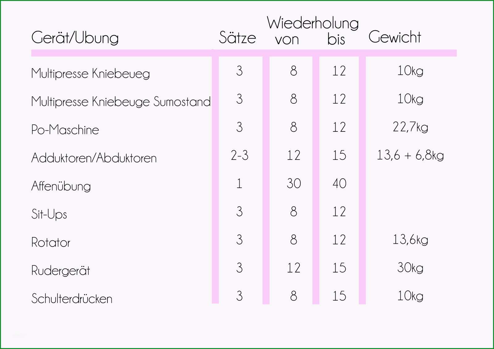 15 trainingsplan pferd vorlage