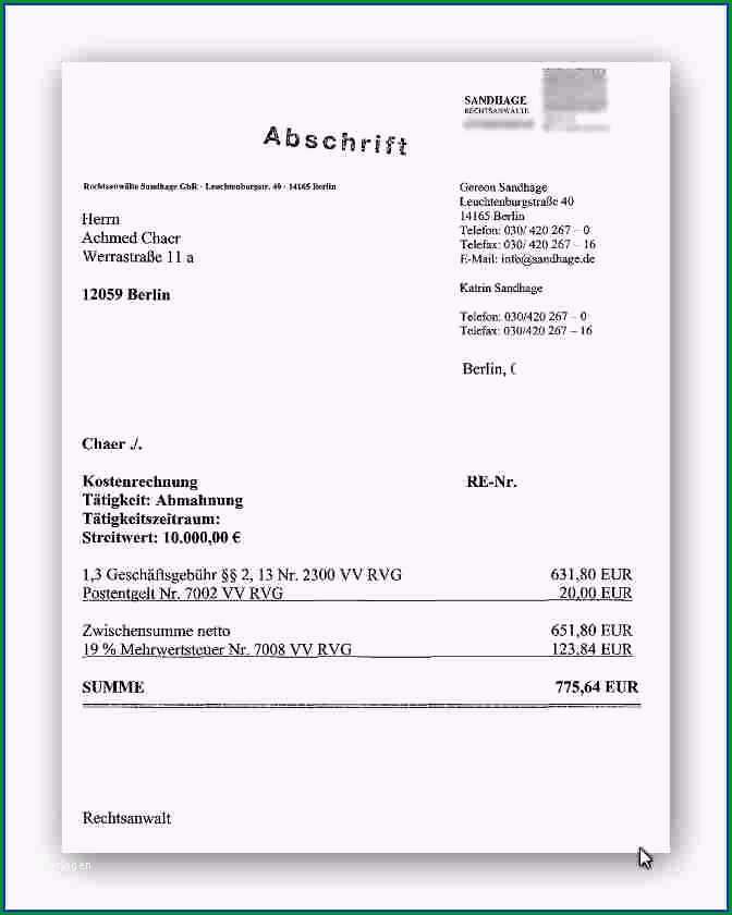 15 vorlage rechnung privatverkauf