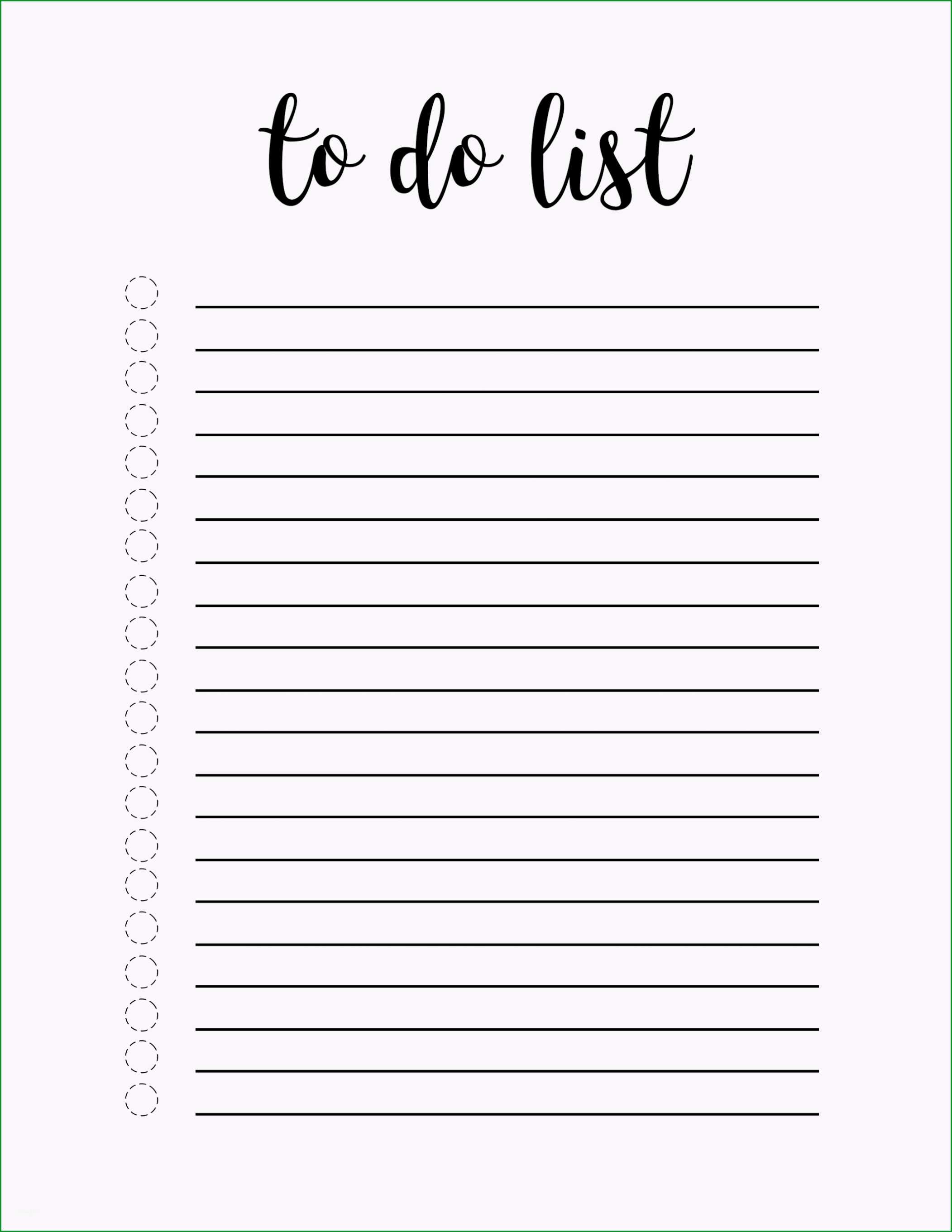 creative to do list vorlage einzigartig 8 511 printable planner to do list