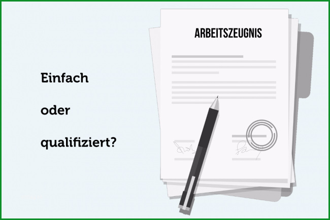 einfaches arbeitszeugnis