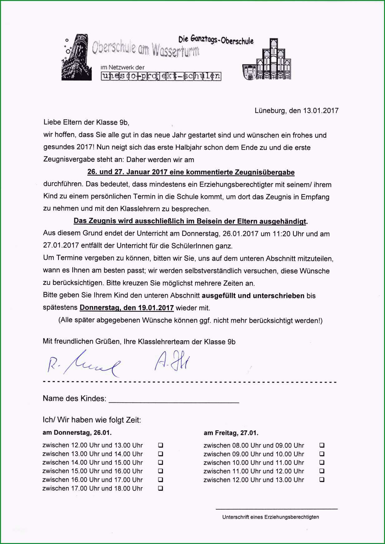 elternbrief ausflug vorlage