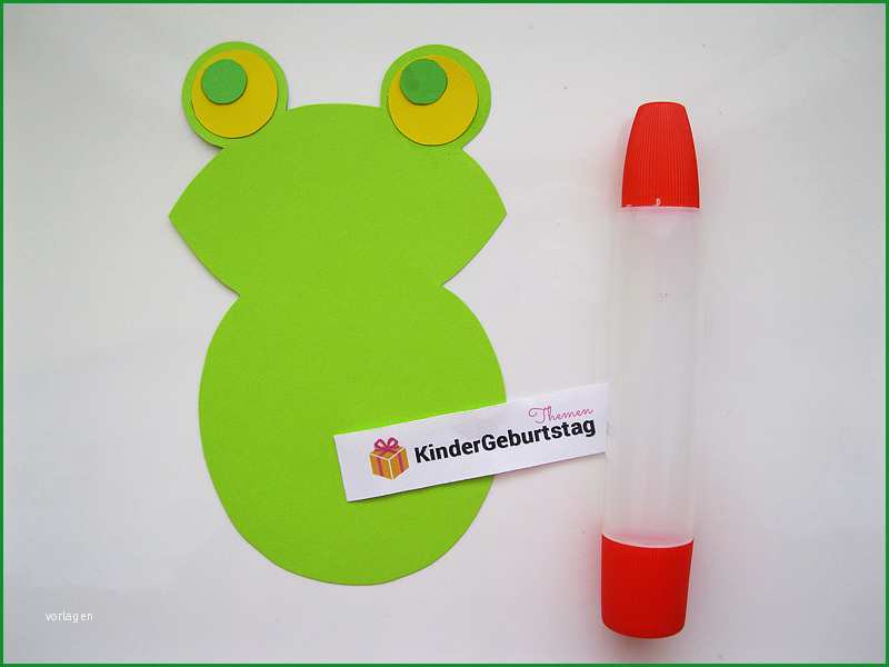 frosch basteln