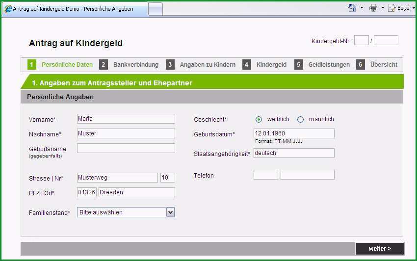 formular vorlage