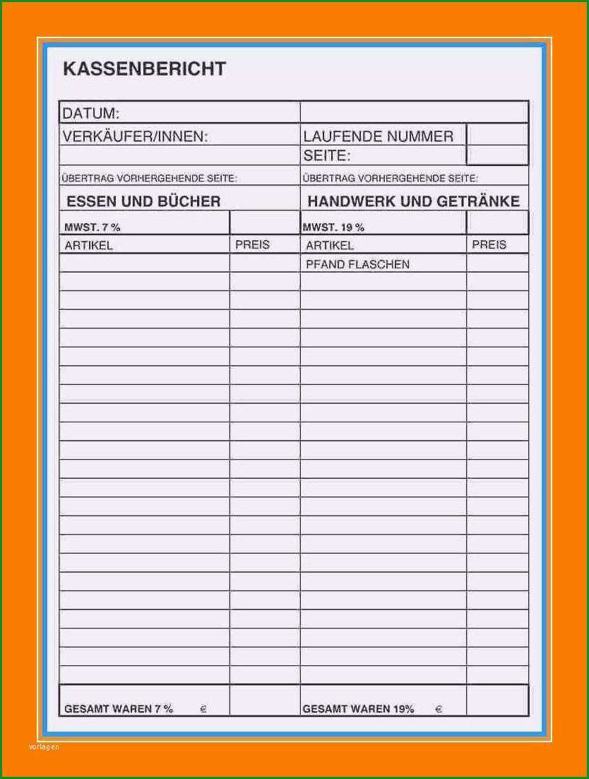 kassenbericht verein vorlage kostenlos beste gro monatsbericht kassenbericht verein muster pdf