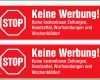 Atemberaubend Keine Werbung Aufkleber Stop Briefkastenwerbung