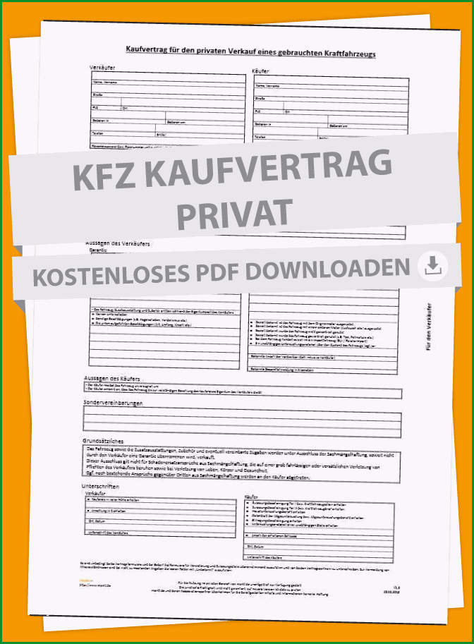 kfzkaufvertrag