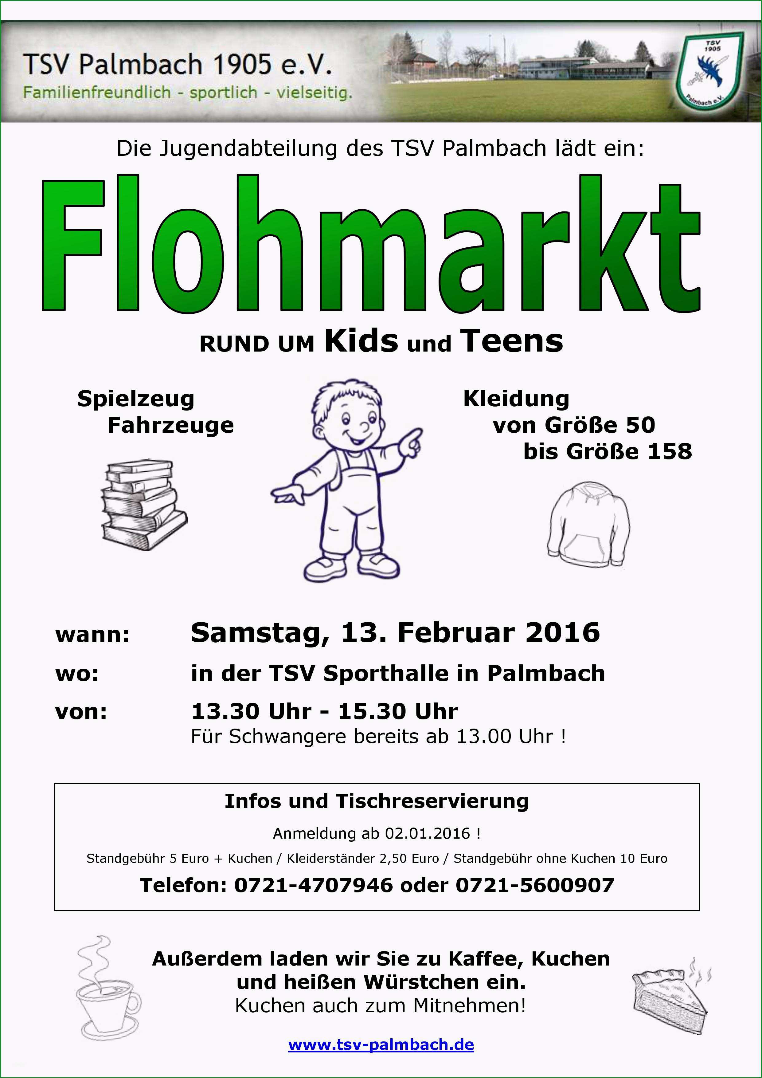 kinder flohmarkt beim tsv