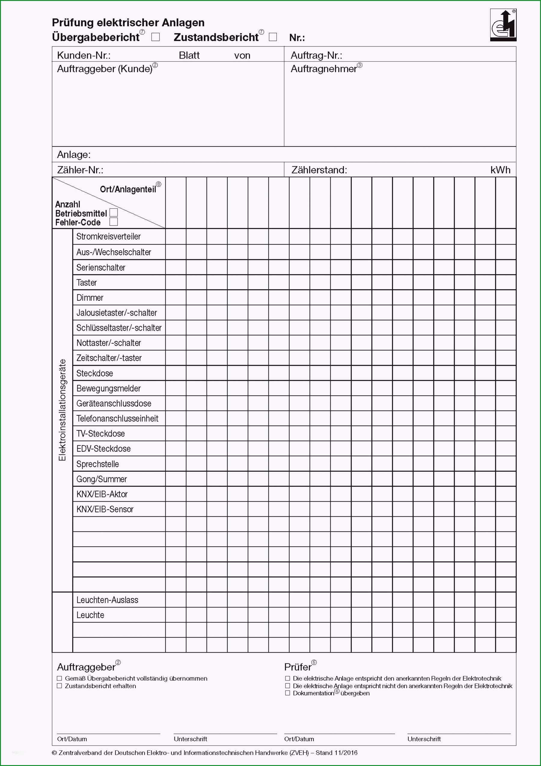 prufprotokoll elektrischer anlagen vorlage schon vorlagen 1001 page 4 kostenlose druckbare vorlagen