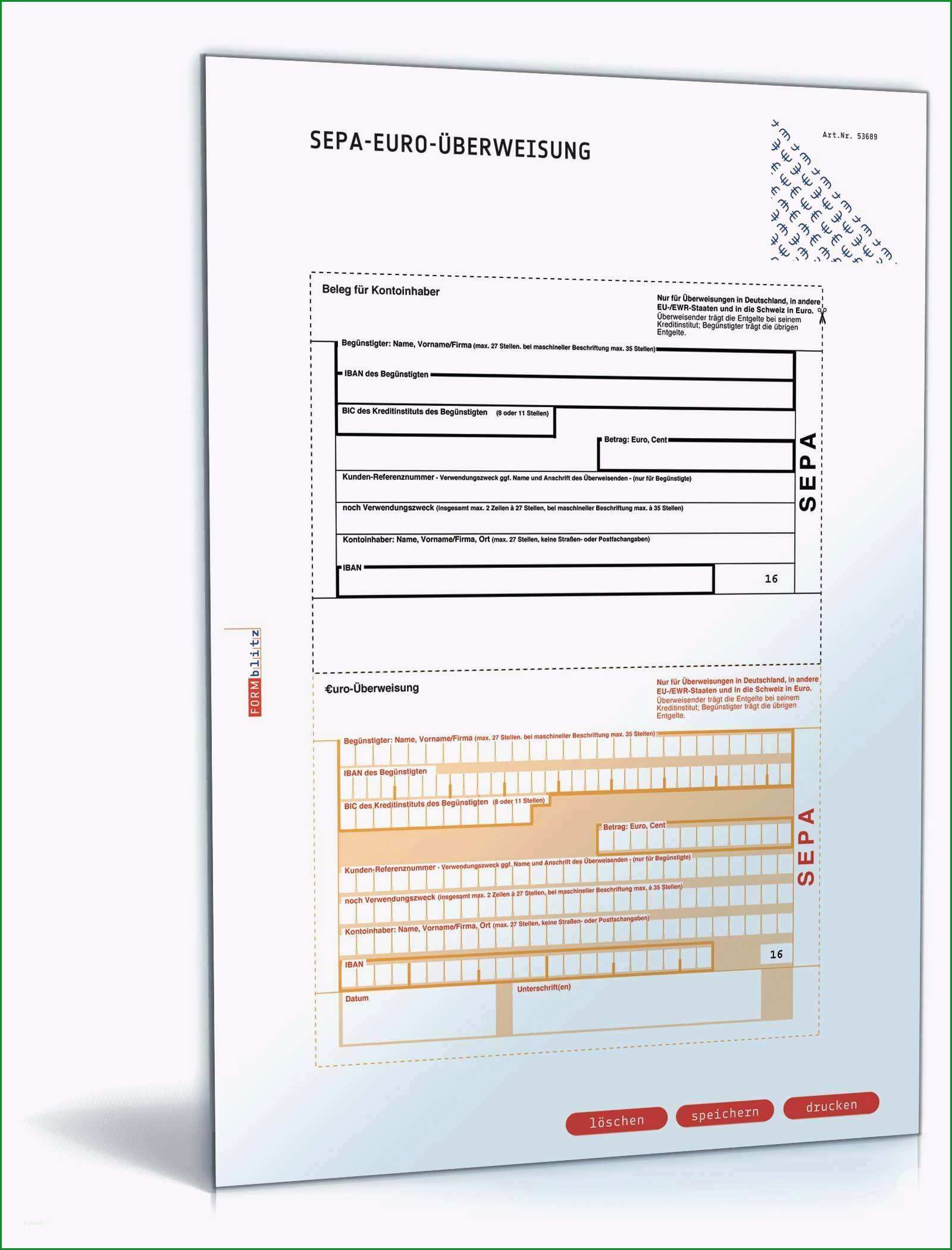 sepa uberweisung vorlage word tolle kosten formularvorlage bilder vorlagen ideen