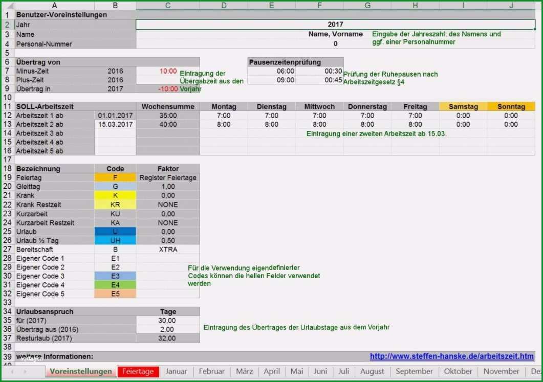 stundenerfassung vorlage cool arbeitszeiterfassung fur excel chip