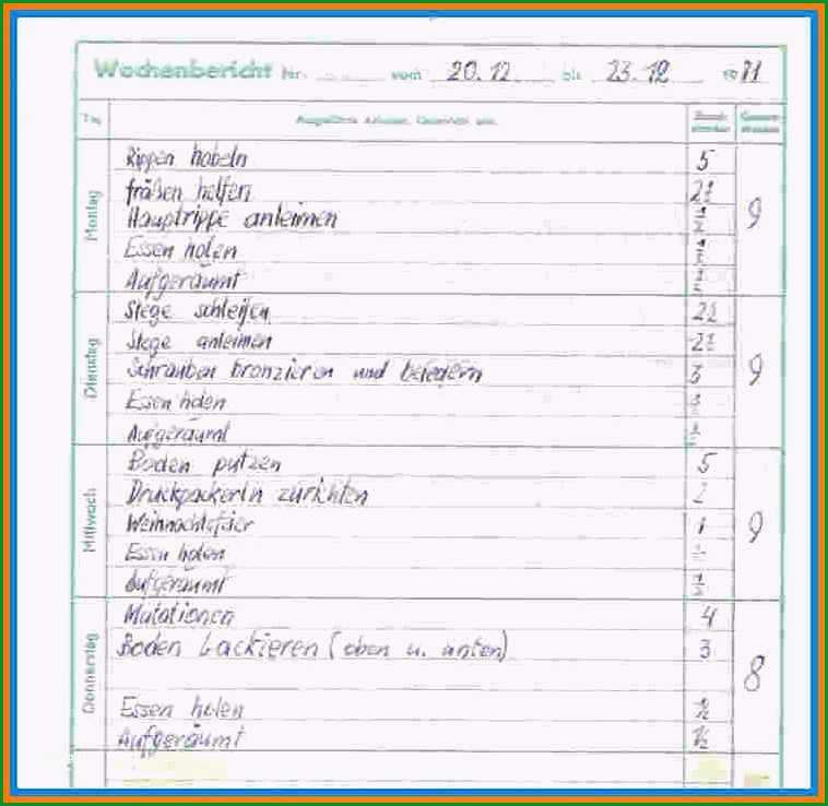 tagesbericht praktikum vorlage word beispiel wochenbericht schuelerpraktikum vorlage karimdarwish
