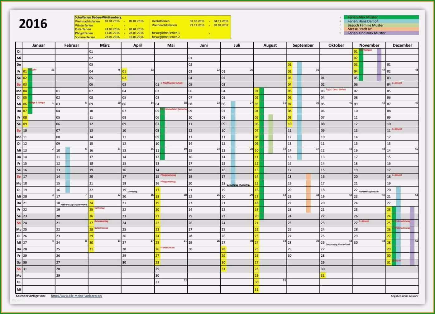 vorlage urlaubsplanung genial kostenlose excel urlaubsplaner urlaubsplan 2016 kostenlos