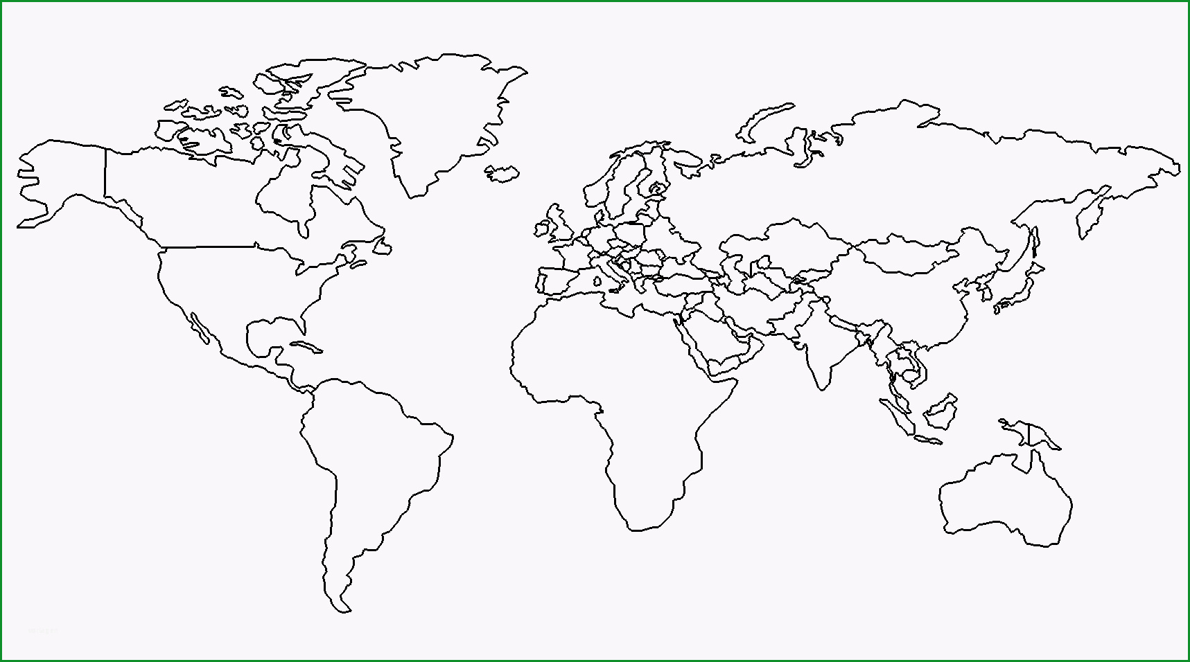 weltkarte dxf world