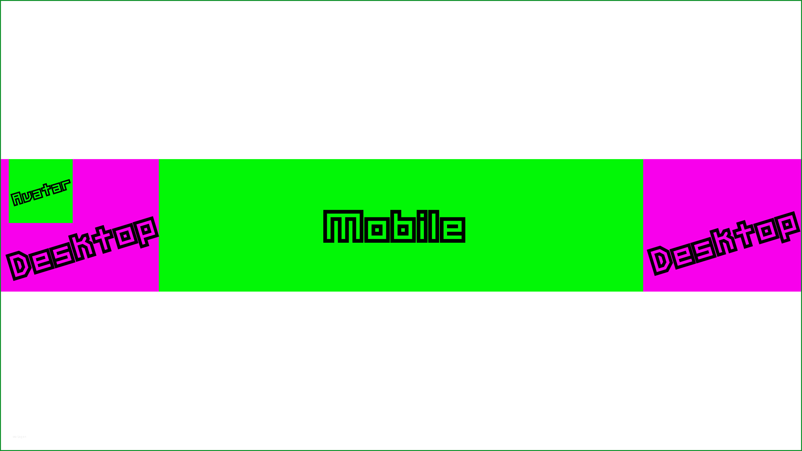 Youtube Banner Template