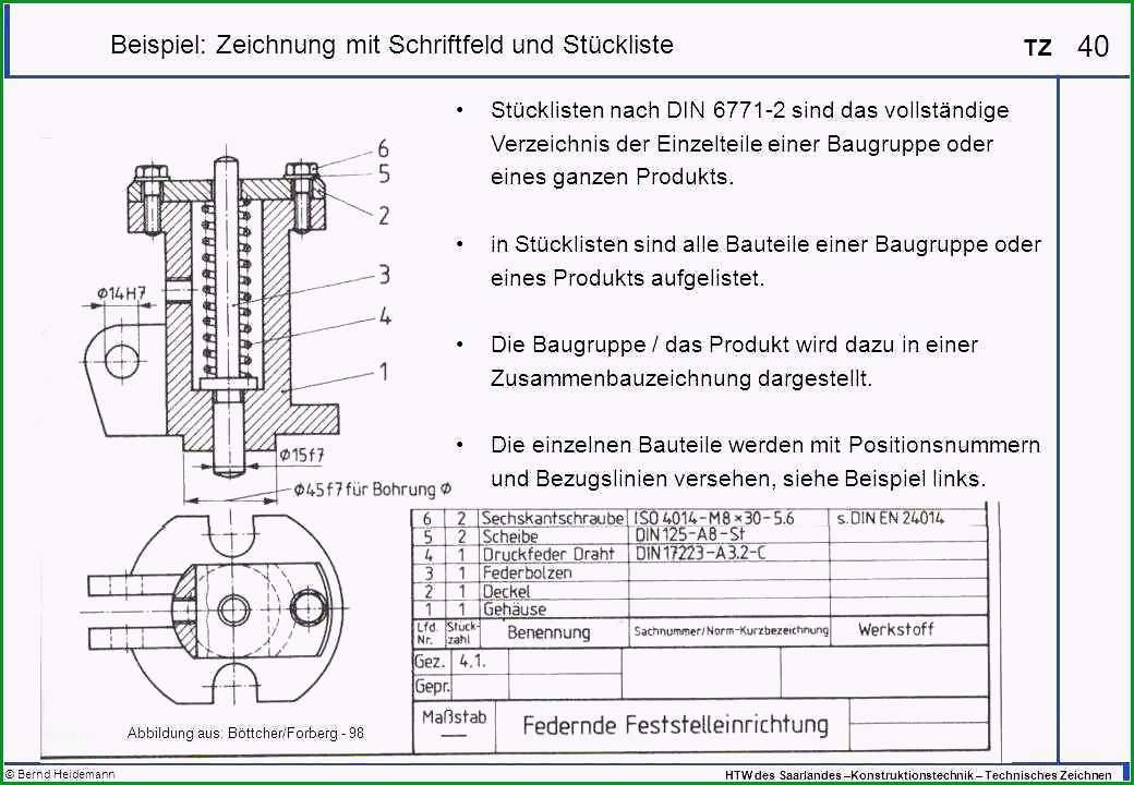 schriftfeld technische zeichnung vorlage a4