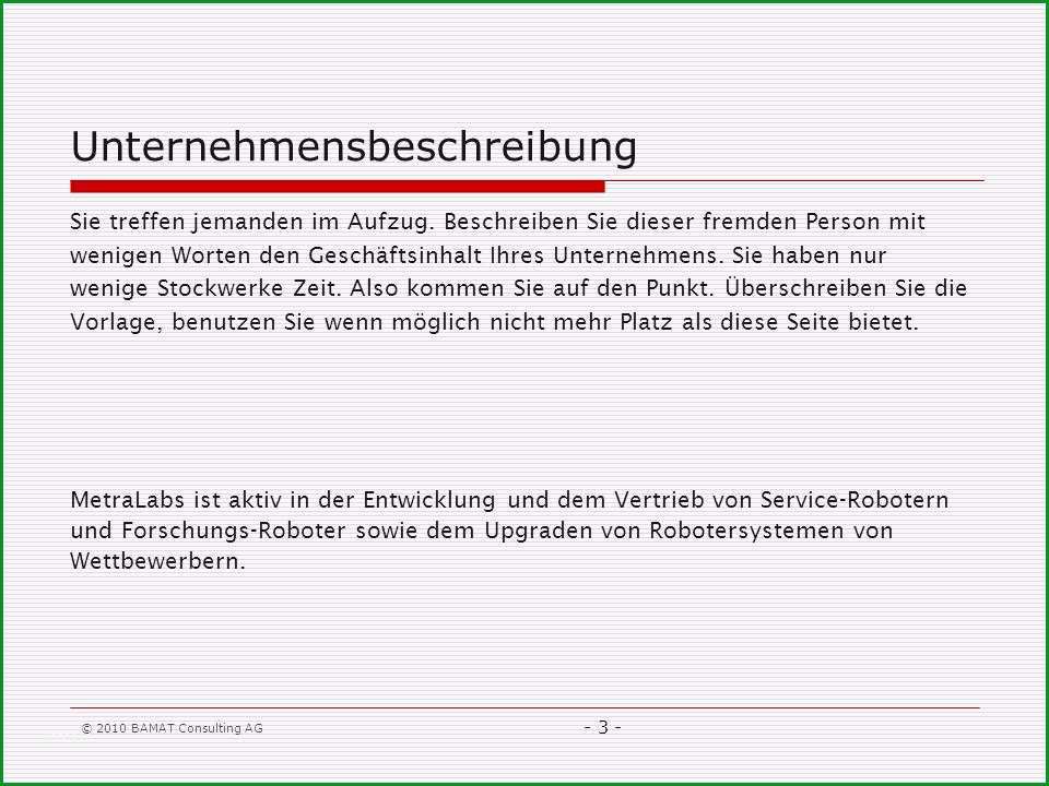 Unternehmensbeschreibung Vorlage: 22 Ideen Kostenlos Für Sie 1