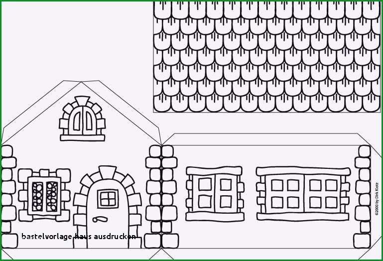 bastelvorlage haus ausdrucken weihnachtsdorf fensterbild 4 weihnachten