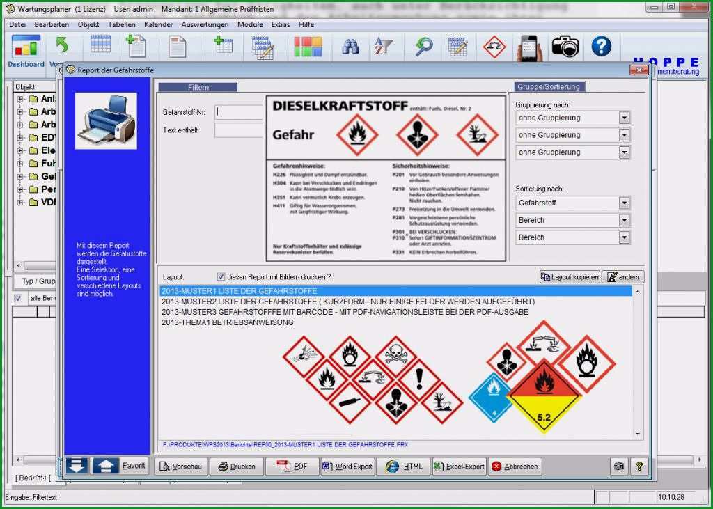 beste vorlage gefahrstoffverzeichnis excel foto