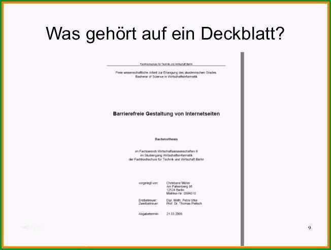 deckblatt hausarbeit vorlage erstaunlich 9 aufbau deckblattdeckblatt hausarbeit vorlage