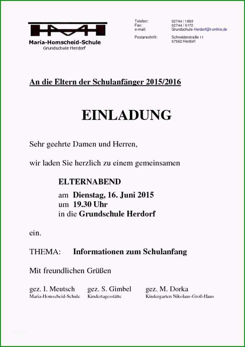 einladung abschlussfeier schule vorlage der beste einladung ganzes trefflich einladung elternabend grundschule