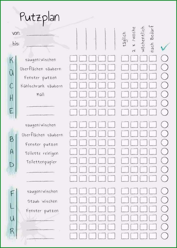 putzplan treppenhausreinigung vorlage wunderbar to do liste motivation pinterest