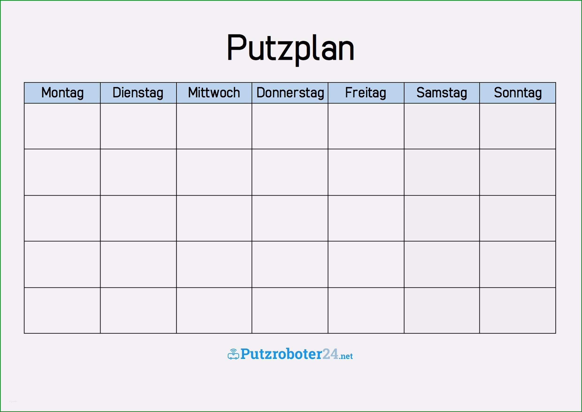 reinigungsplan excel dann reinigungsplan kuche vorlage