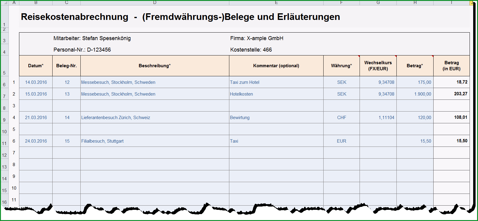 reisekostenabrechnung