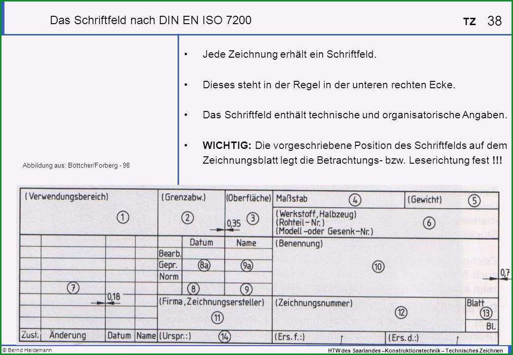 schriftfeld technische zeichnung vorlage a3