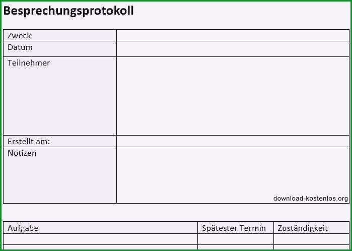 sitzungsprotokoll vorlage