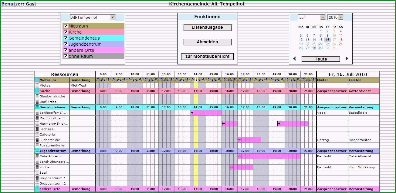 veranstaltungs und belegungsplanung wrr overplan