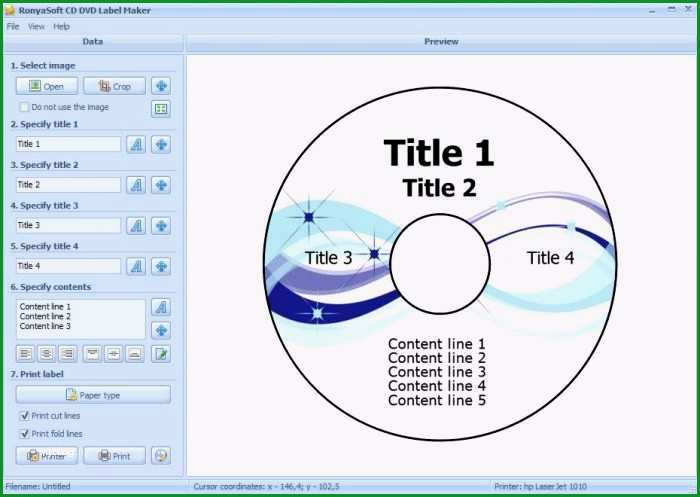 vorlage cd cover beste ronyasoft cd dvd label maker