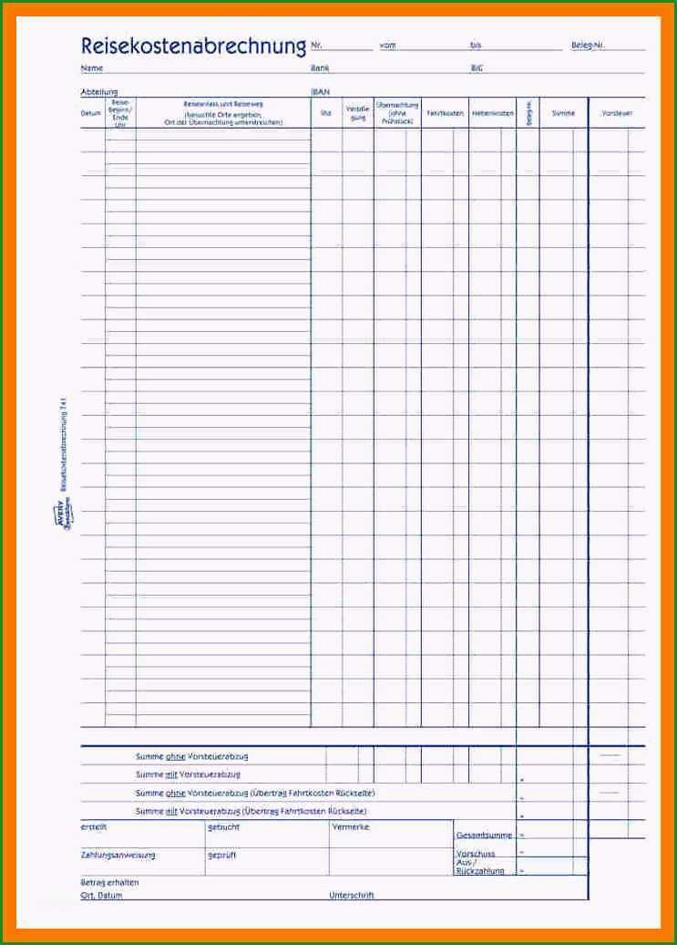 15 eigenbeleg vorlage excel