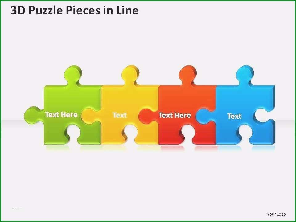 puzzle powerpoint vorlage