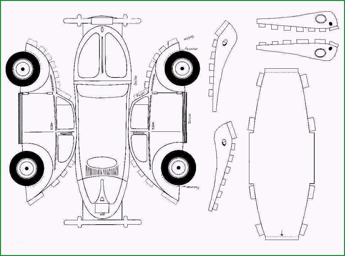 Auto Vorlage Zum Basteln: 23 Lösungen Nur Für Sie 3