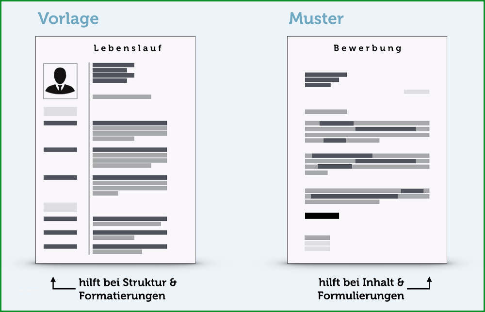 bewerbung muster