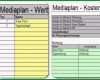 Ausgezeichnet Der Genial Einfache Mediaplan Pro Unter Excel Me Nplanung