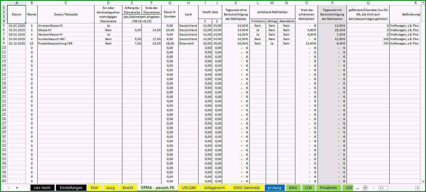 einnahmen ausgaben excel vorlage kleinunternehmer inspiration excel vorlage einnahmenuberschussrechnung eur pierre