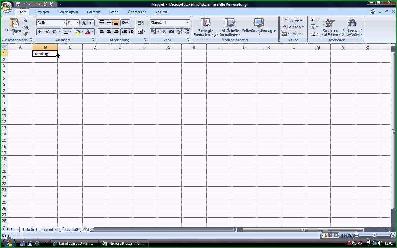 excel tabelle vorlage erstellen