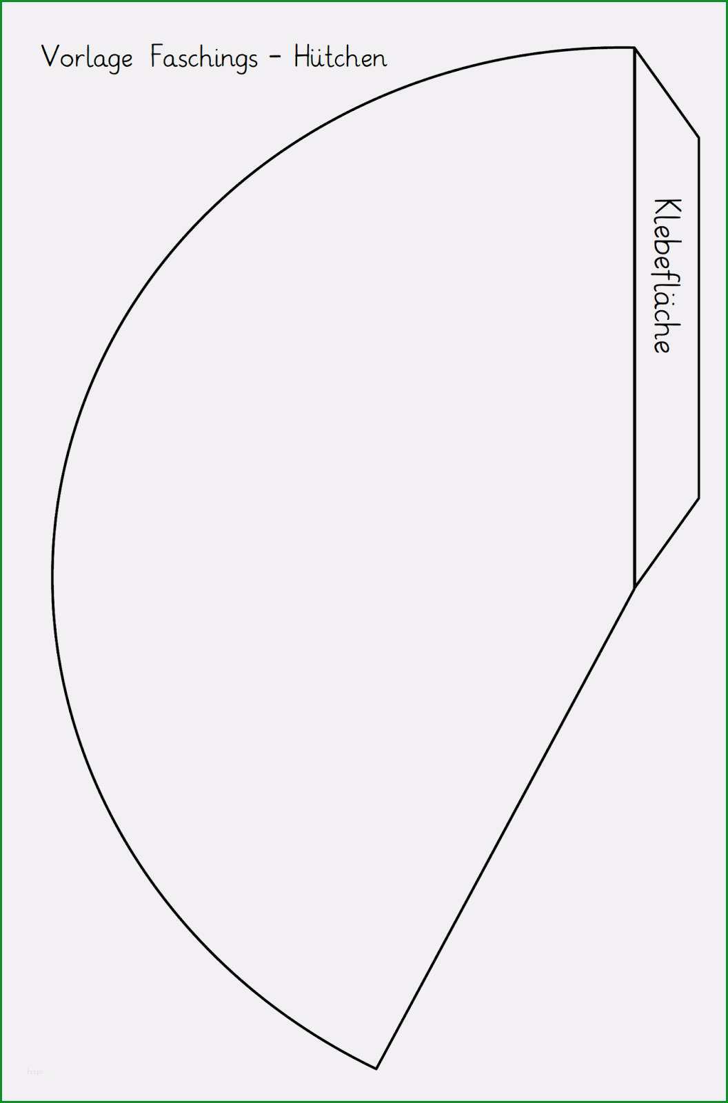 partyhut basteln vorlage fabelhaft werniwerkelt