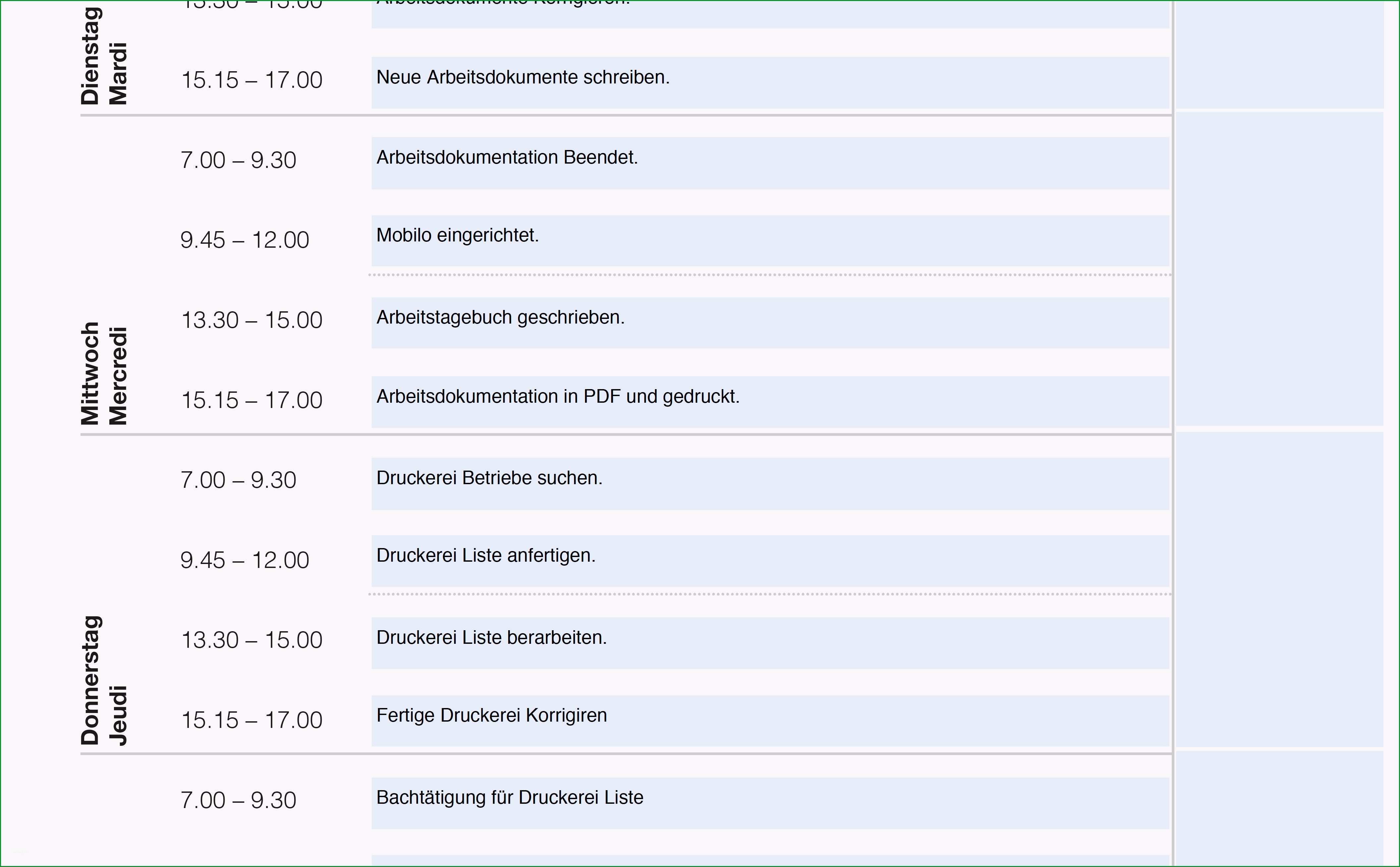 erwartungen an das praktikum muster