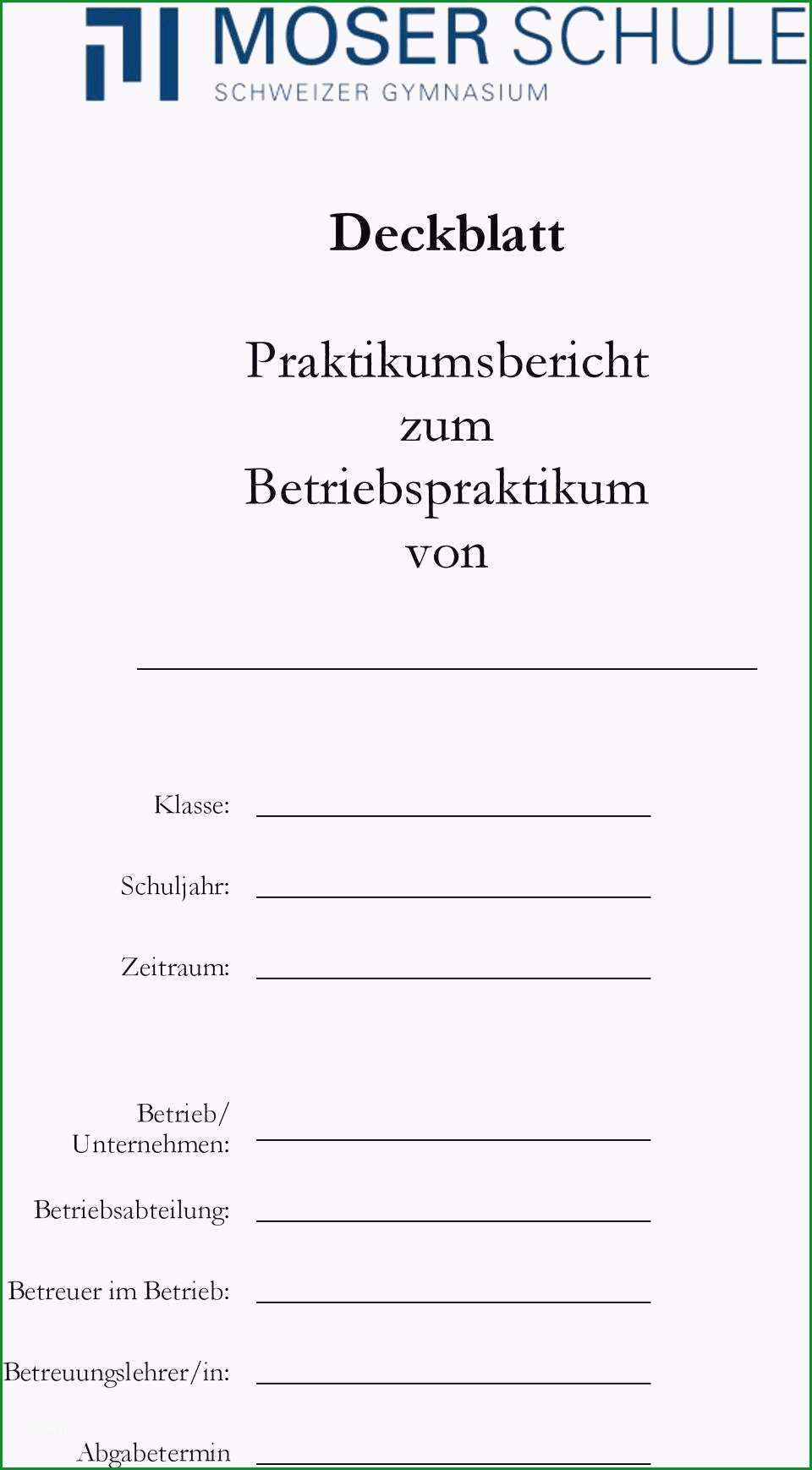 praktikumsmappe deckblatt vorlage word beispiele fur bilder praktikumsbericht deckblatt besten der praktikum deckblatt vorlage