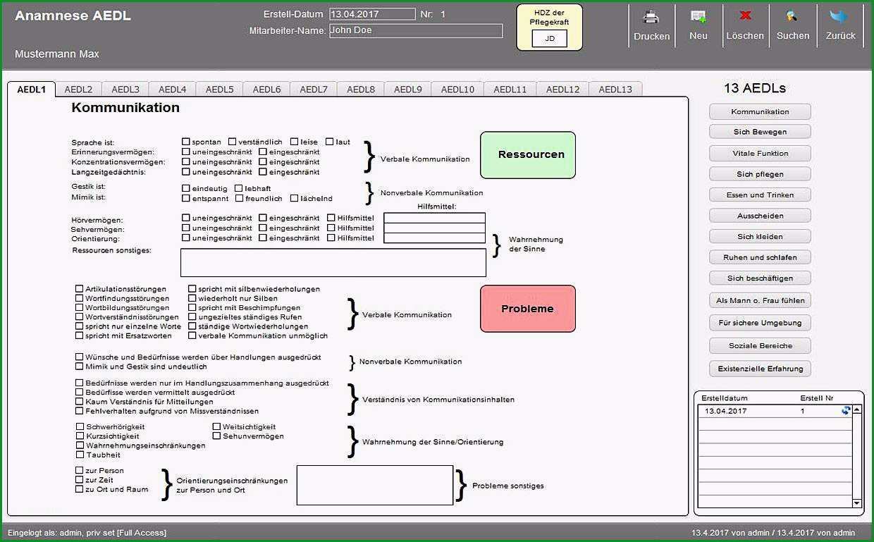 sis pflegeplanung muster muster und vorlage sis pflegedokumentation muster