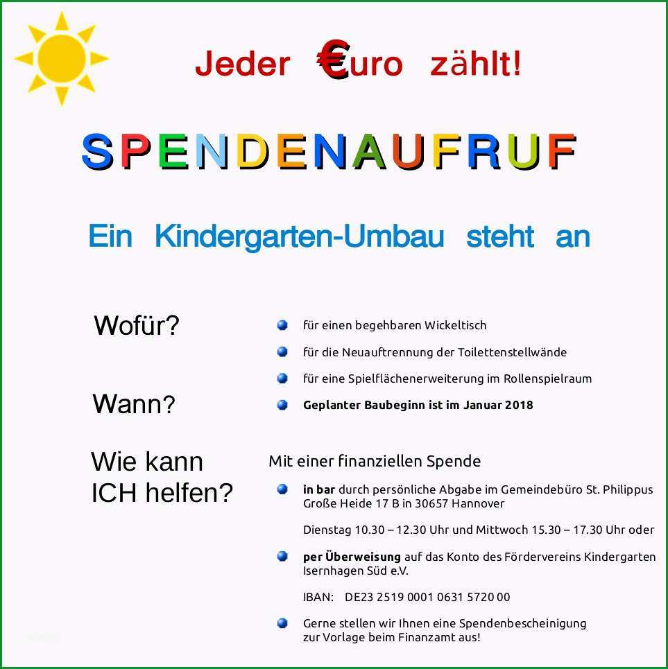 spendenaufruf