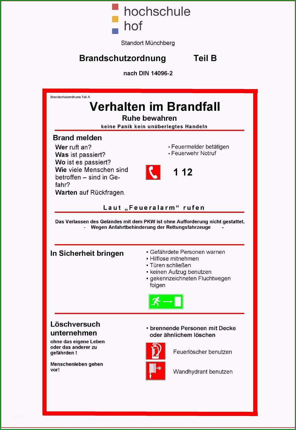 standort m nchberg brandschutzordnung nach din pdf