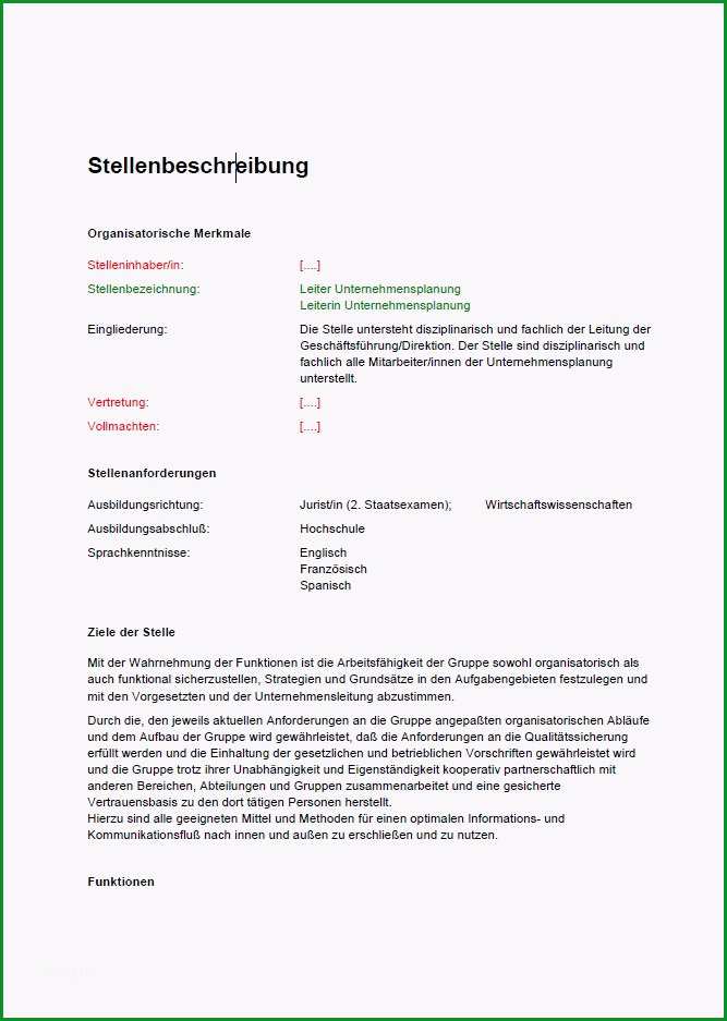 arbeitsplatzbeschreibung leitung pflege nst krankenhaus