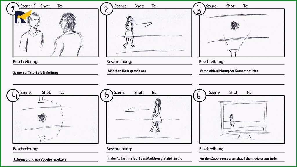 storyboard erstellen