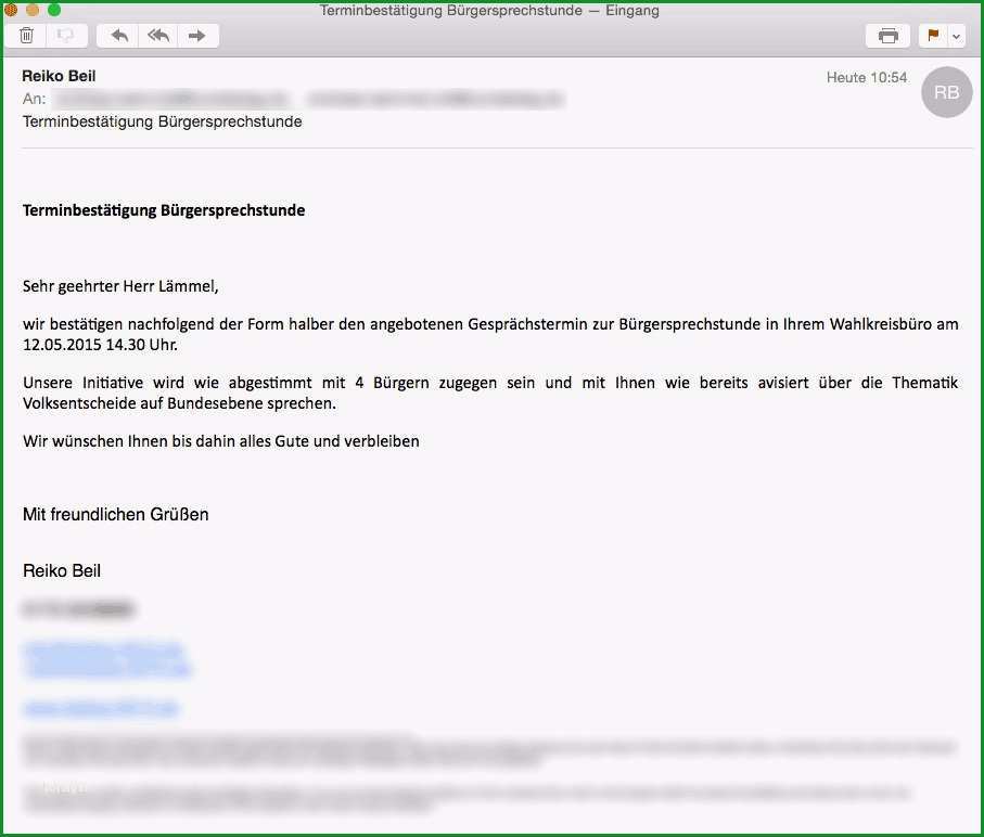 vorlage e mail erstaunlich niedlich terminbestatigung e mail vorlage bilder